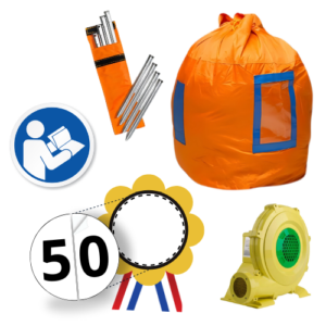 materiaal opblaaspop